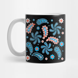 Floral pattern paisley style Mug